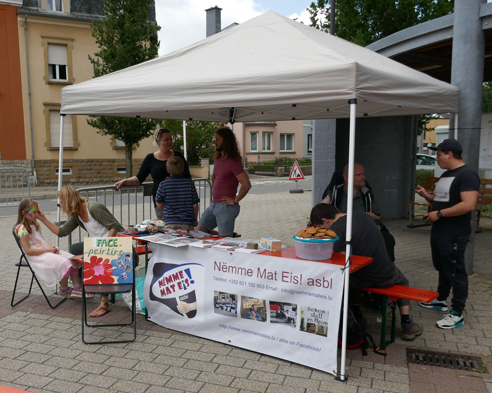 Der Informationsstand