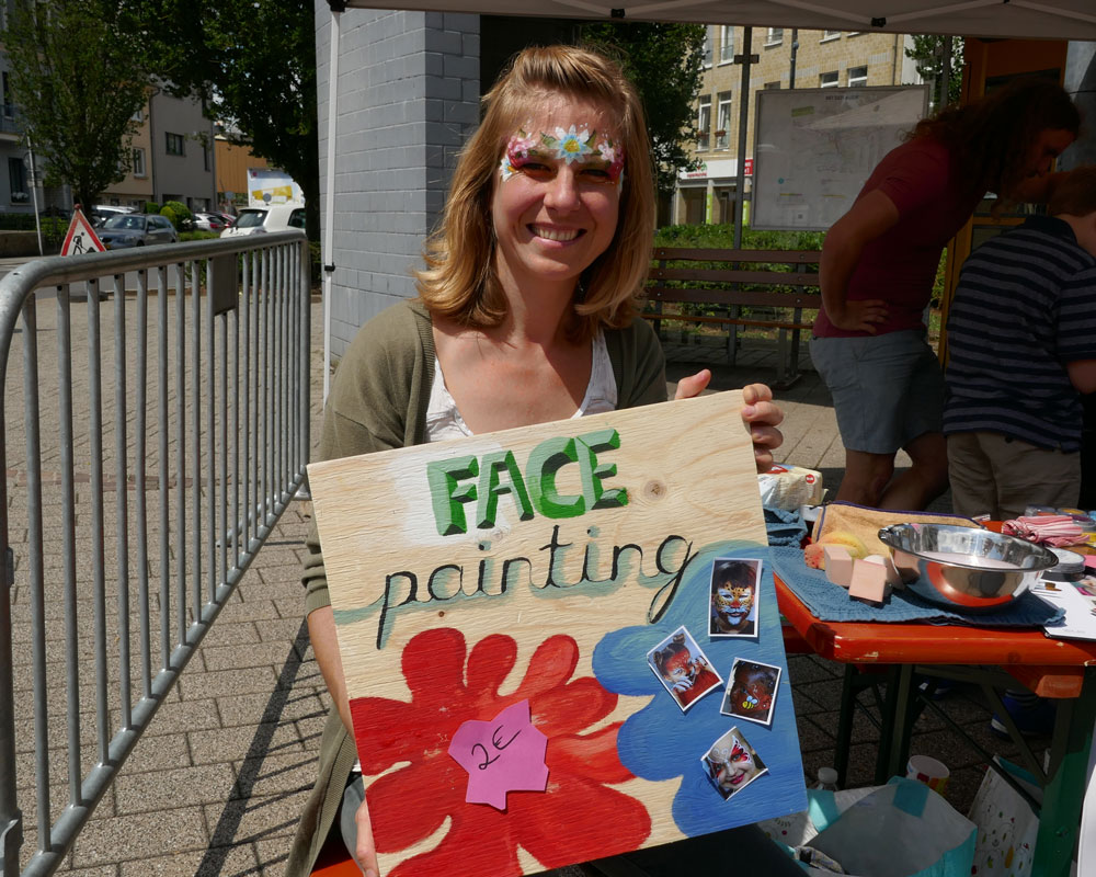 Face Painting für Kinder